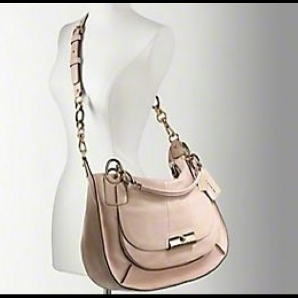 Authentic Coach Kristin Sage Round Satchel